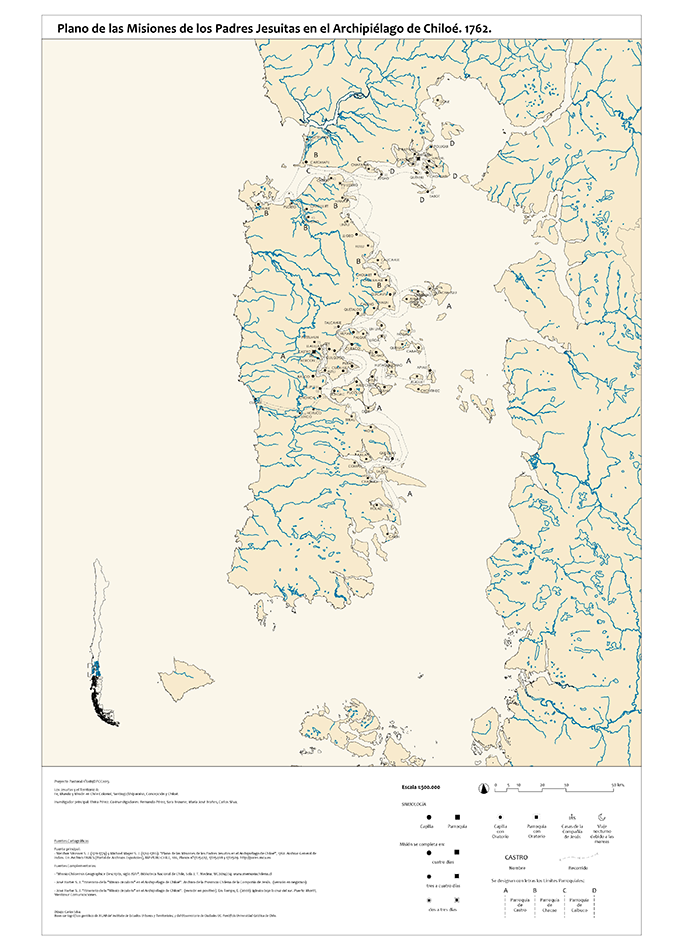 El territorio Jesuita en Chile